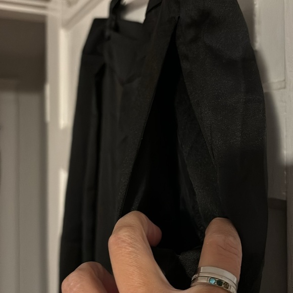 NWT Banana Republic Wide Leg Satin Like Pant - Picture 3 of 4